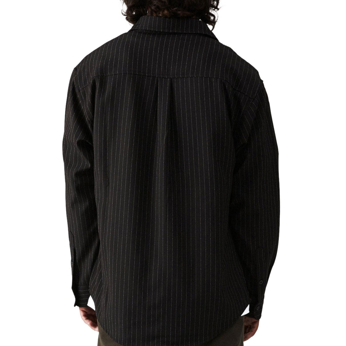 Former Vivian Stripe Long Sleeve Shirt - Black image 2