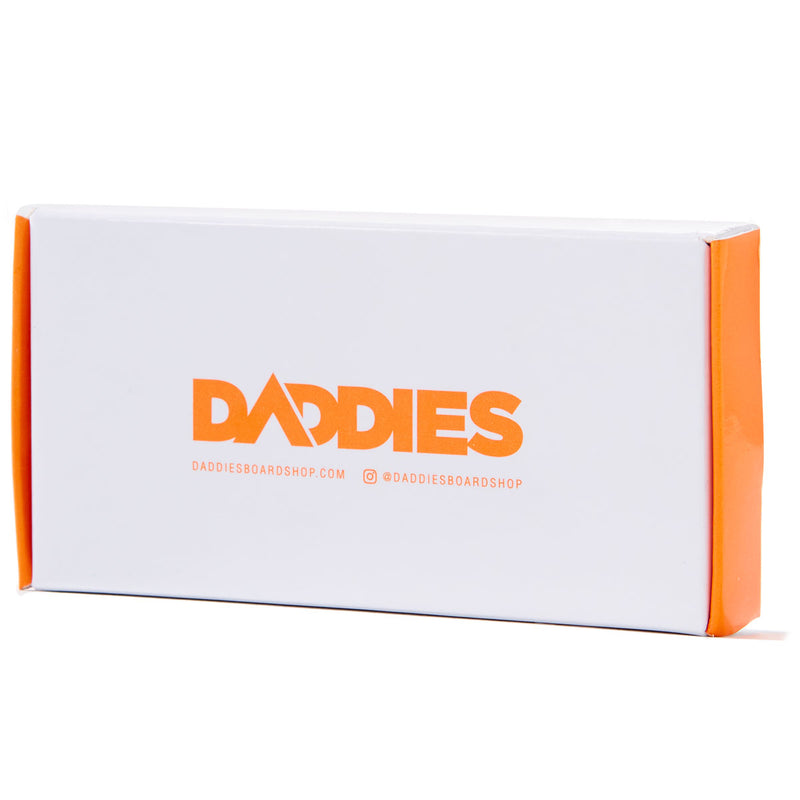 Daddies Steel Built In Skateboard Bearings - Orange