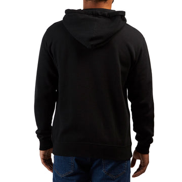 Zero Army Zip Up Hoodie - Black