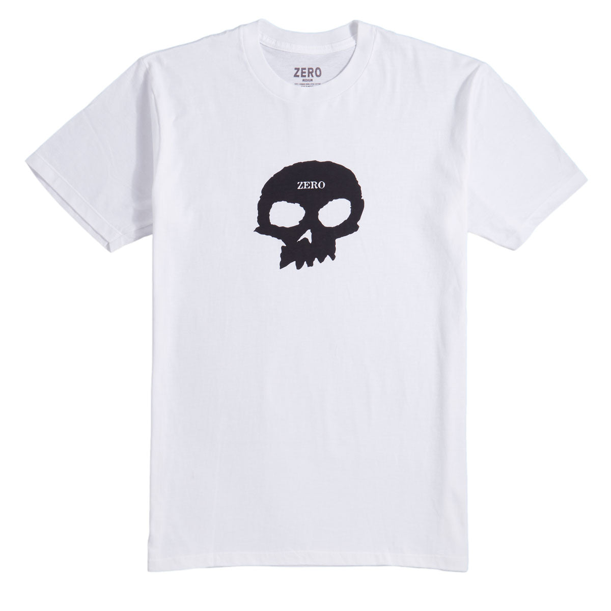 Zero Single Skull T-Shirt - White – CCS