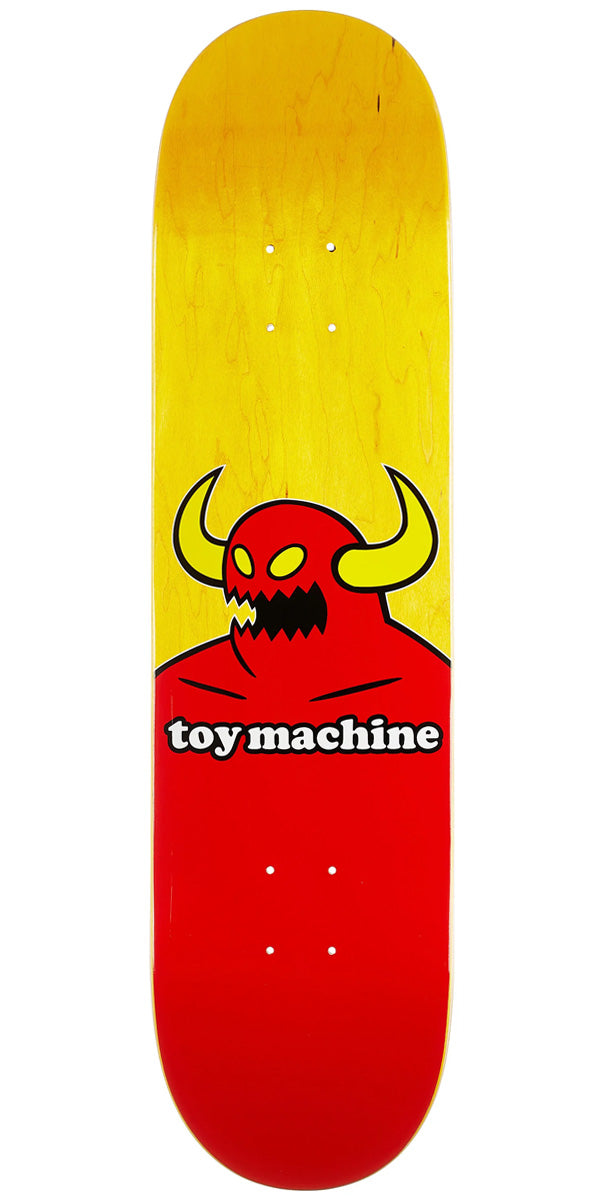 Toy Machine Monster Skateboard Deck - Assorted Stains - 8.00