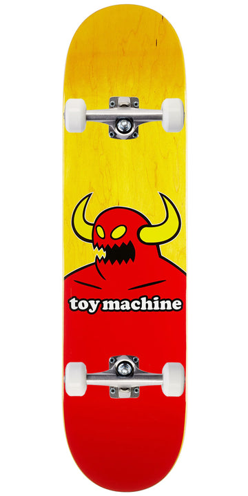 Toy Machine Monster Skateboard Complete - Assorted Stains - 8.00