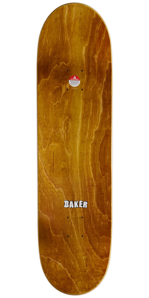 Baker Brand Logo Skateboard Deck - Black - 8.475