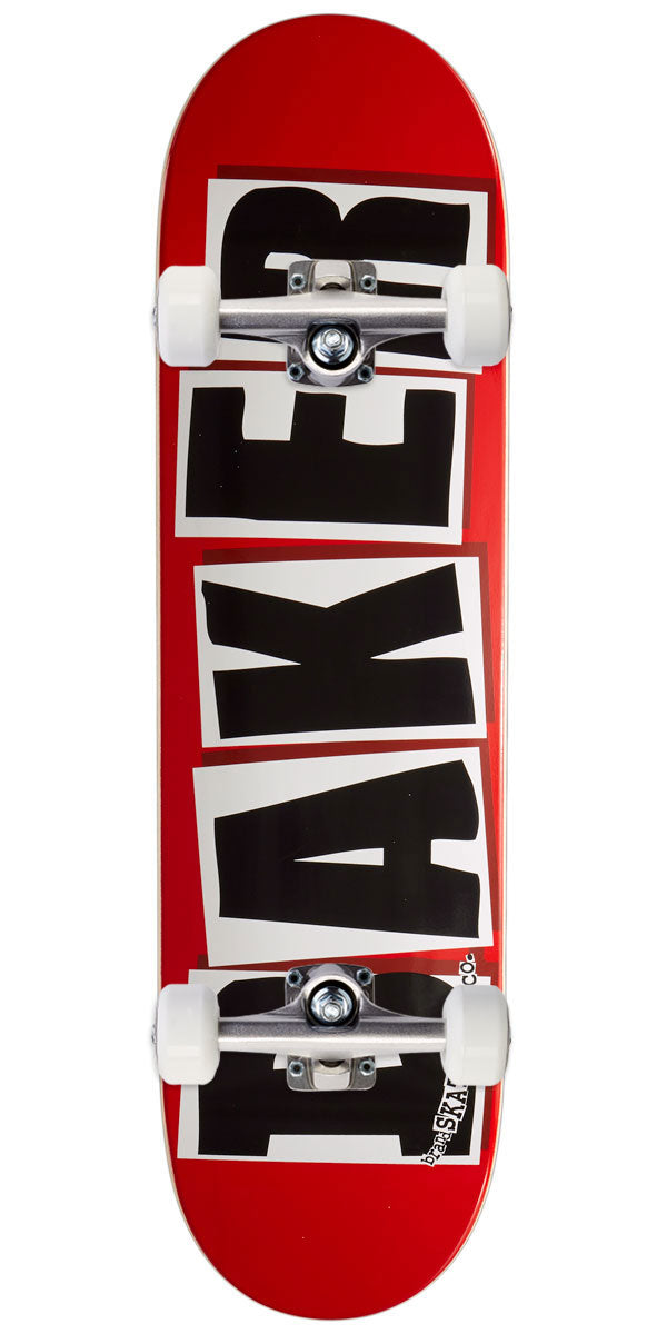 Baker Brand Logo Skateboard Complete - Black/White - 8.00