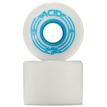 Acid Jelly Shots 80a Skateboard Wheels - White - 59mm