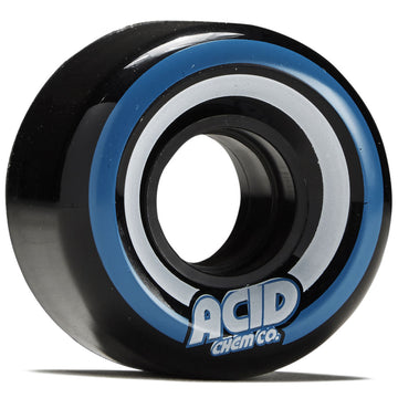 Acid Pods 86a Conical Skateboard Wheels - Black - 53mm
