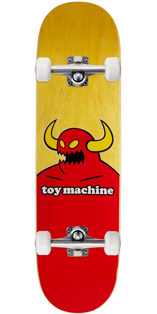 Toy Machine Monster Skateboard Complete - Assorted Stains - 8.50