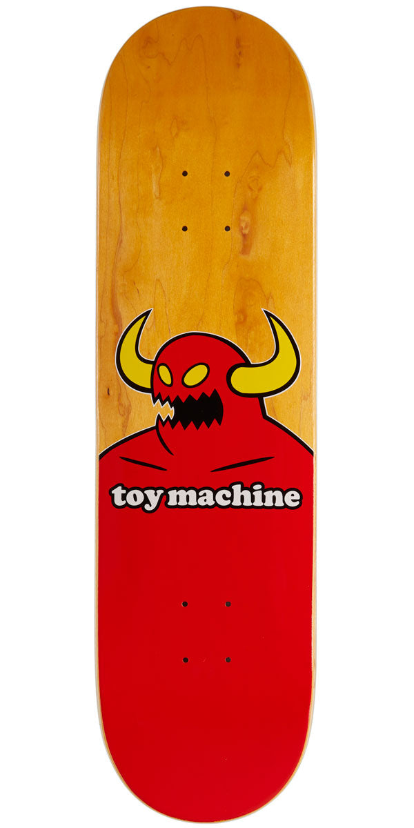 Toy Machine Monster Skateboard Deck - Assorted Stains - 8.375