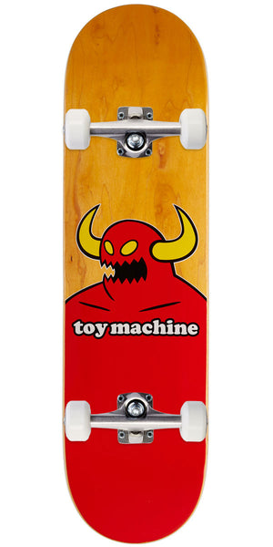 Toy Machine Monster Skateboard Complete - Assorted Stains