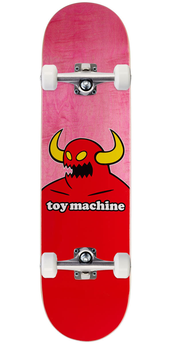 Toy Machine Monster Skateboard Complete - Assorted Stains - 8.25