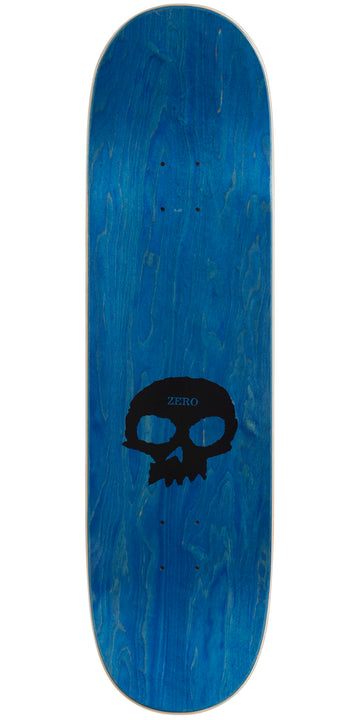 Zero Single Skull Skateboard Deck - 8.625