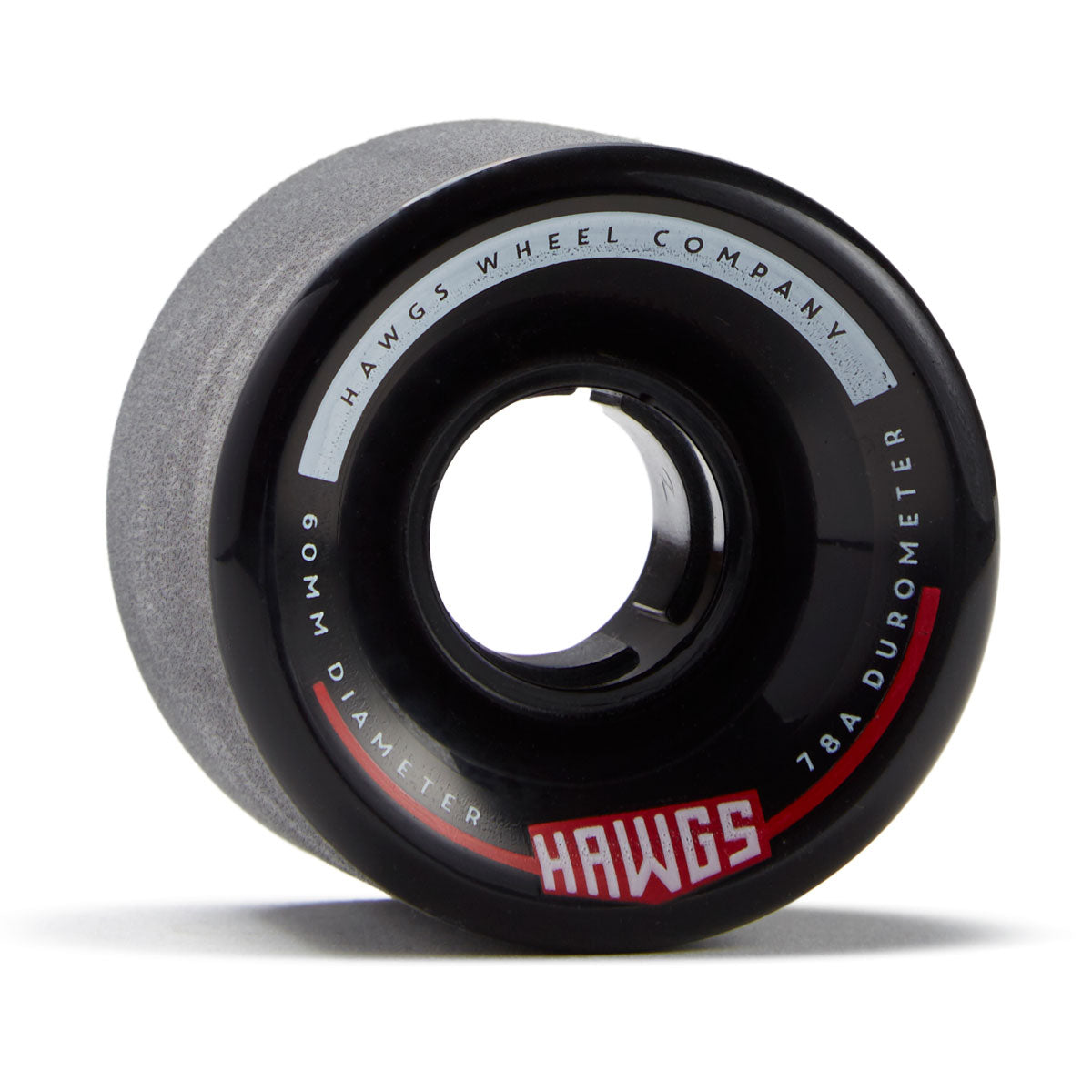 Hawgs Chubby 78a Stone Ground Longboard Wheels - Black - 60mm image 1