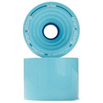 Orangatang In Heat 77a Longboard Wheels - Blue - 75mm