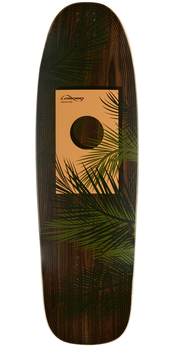Loaded Omakase Longboard Deck - Palm
