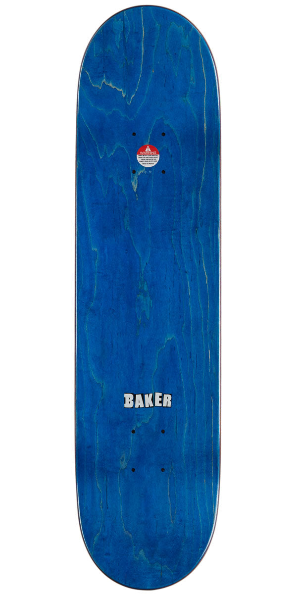 Baker Brand Logo Skateboard Deck - White - 8.00