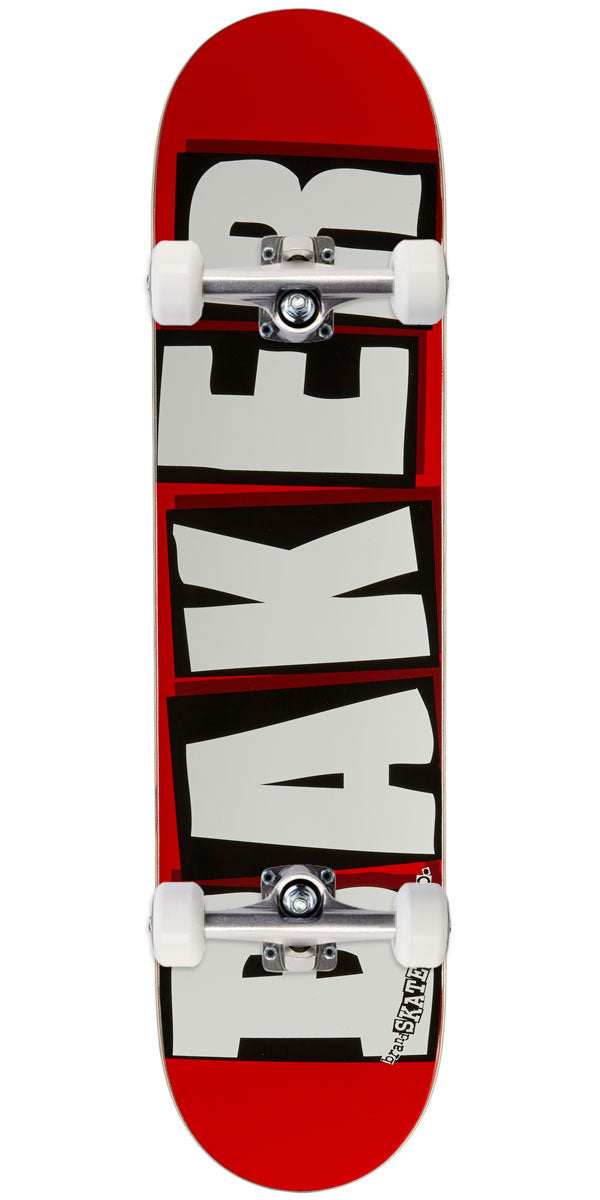 Baker Brand Logo Skateboard Complete - White - 8.00
