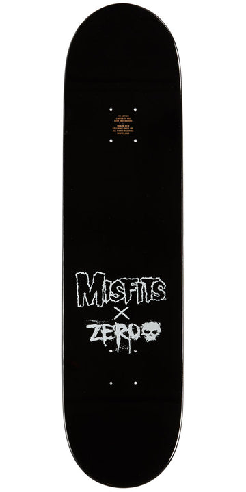 Zero x Misfits Fiend Skull Skateboard Deck - 8.00