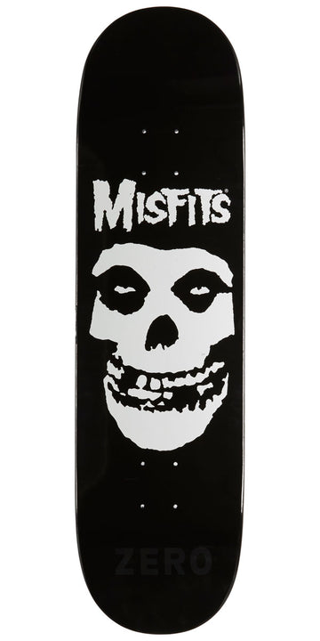 Zero x Misfits Fiend Skull Skateboard Deck - 8.50