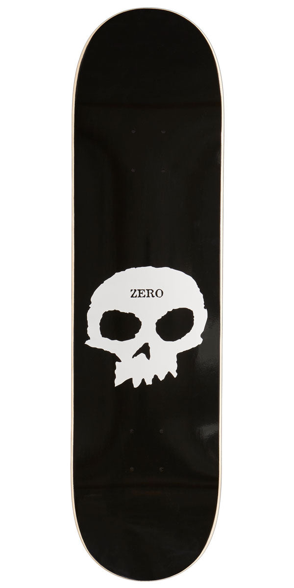 Zero Single Skull Skateboard Deck - 8.25