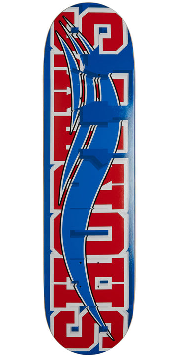Shorty's Skate Block Skateboard Deck - Blue/Red - 8.25