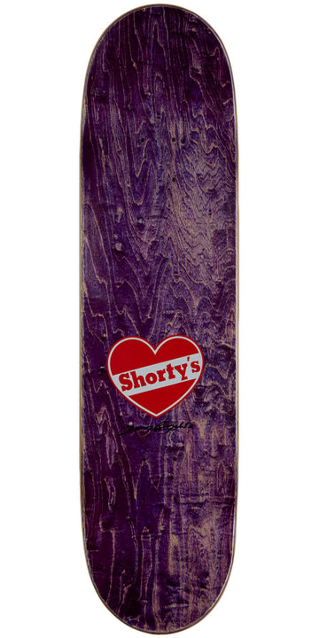 Shorty's Skate Block Skateboard Deck - Blue/Red - 8.25