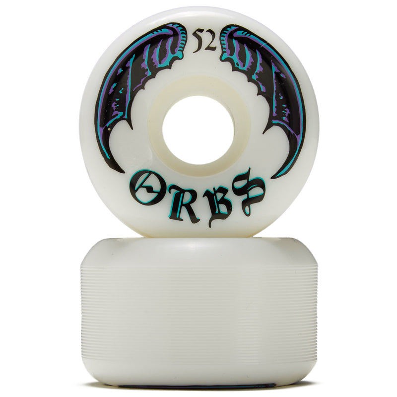 Welcome Orbs Specters Conical 99a Skateboard Wheels - White - 52mm