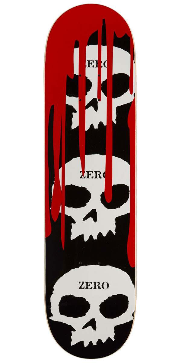 Zero 3 Skull Blood Skateboard Deck - 8.50