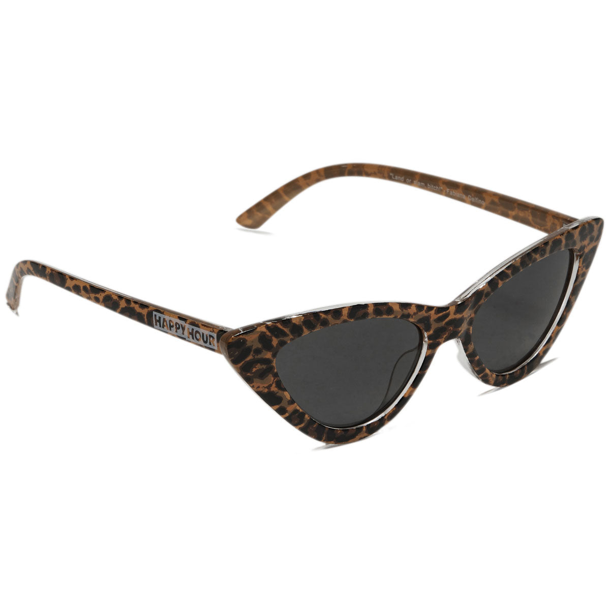 Happy Hour Space Needles Sunglasses - Leopard/Delfino image 1