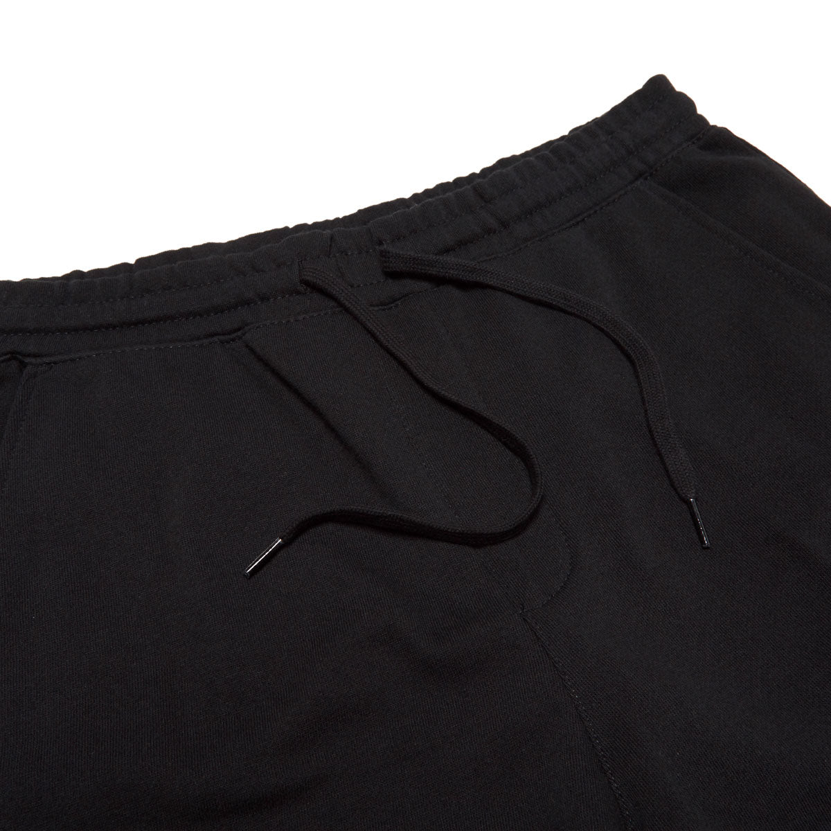 CCS Logo Rubber Patch Sweat Shorts - Black image 3