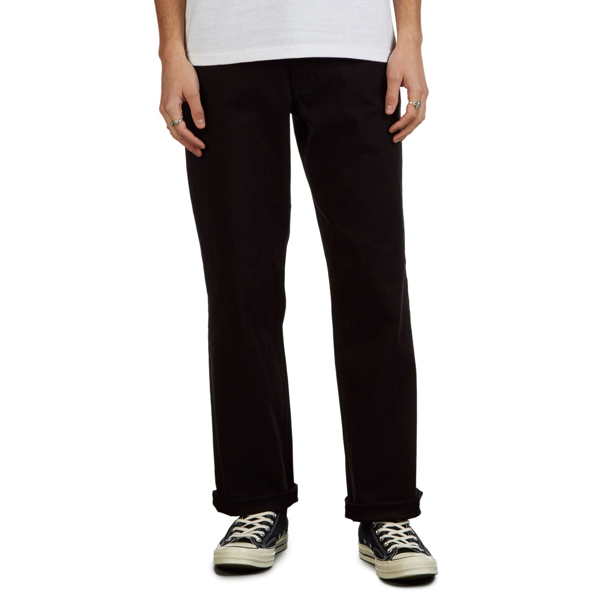 CCS Standard Plus Relaxed Chino Pants - Black image 4