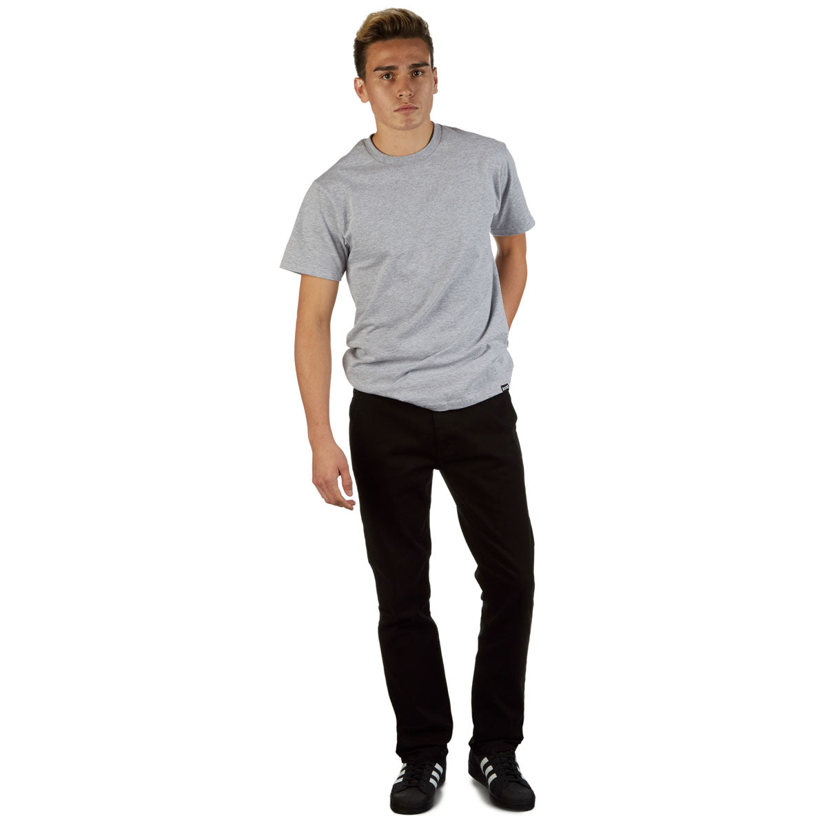 CCS Straight Stretch Chino Pants - Black