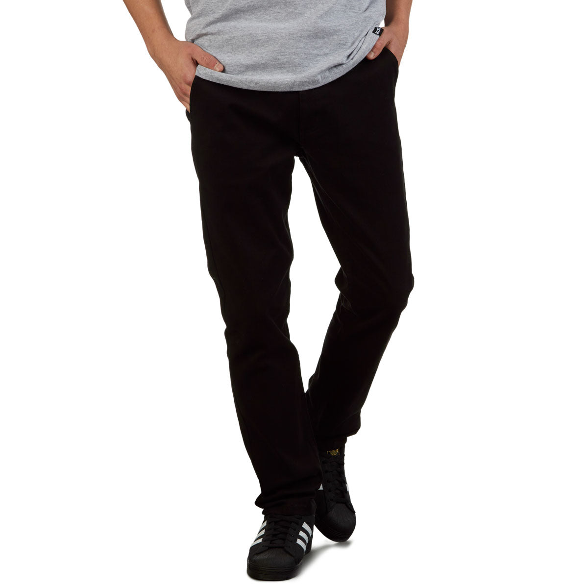 CCS Standard Plus Straight Chino Pants - Black image 1