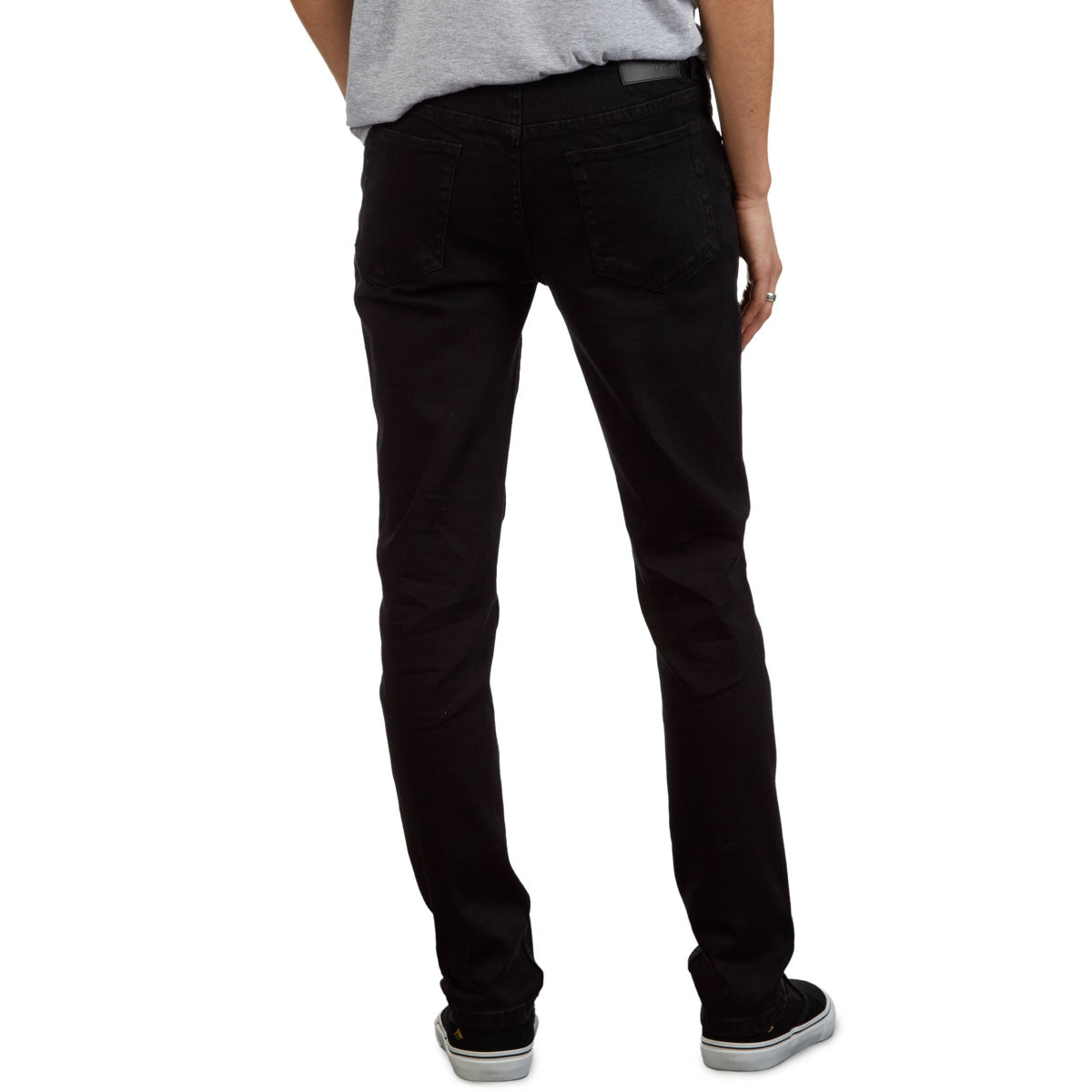 CCS Skinny Stretch Denim Jeans - Overdyed Black