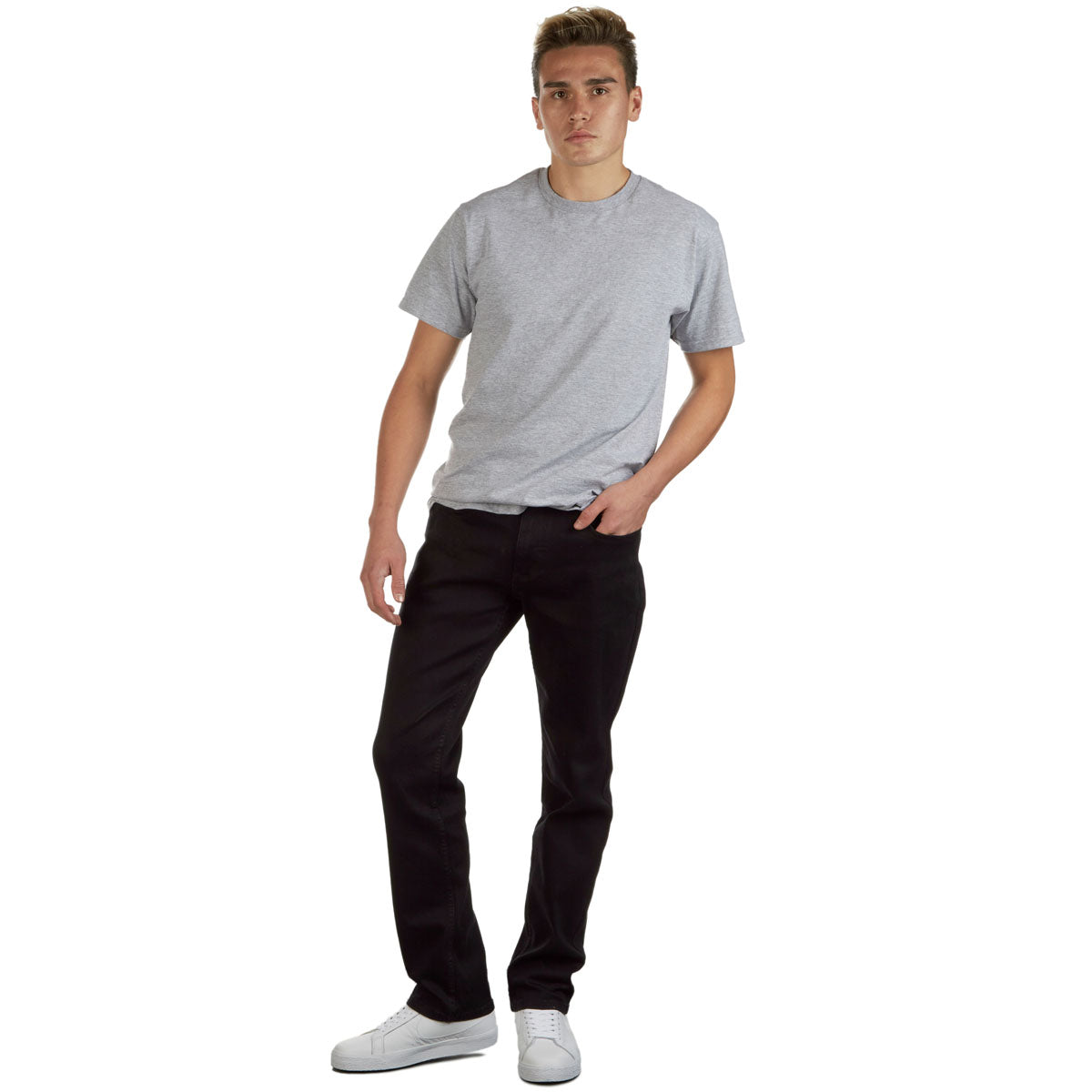 CCS Standard Plus Slim Denim Jeans - Overdyed Black image 2