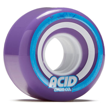 Acid Pods Conical Skateboard Wheels - Purple - 55mm