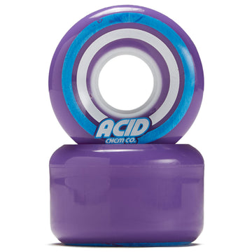 Acid Pods Conical Skateboard Wheels - Purple - 55mm