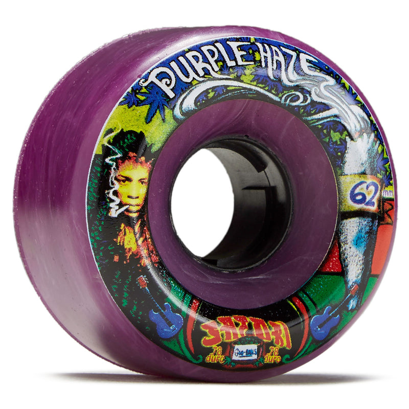 Satori Movement Purple Haze 78a Skateboard Wheels - 62mm