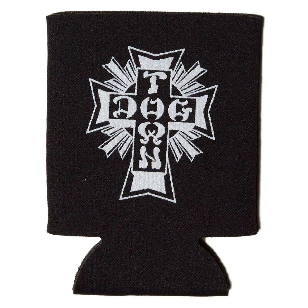 Dogtown Cross Logo Coozie - Black image 1