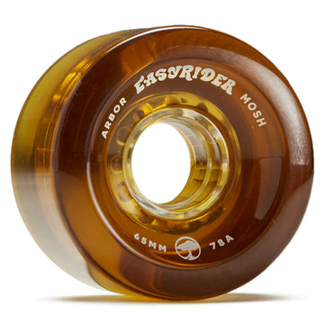 Arbor Mosh 78a Longboard Wheels - Amber - 65mm