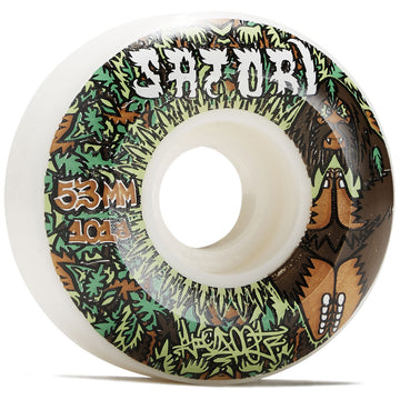 Satori Movement Big Foot Conical 101a Skateboard Wheels - 53mm