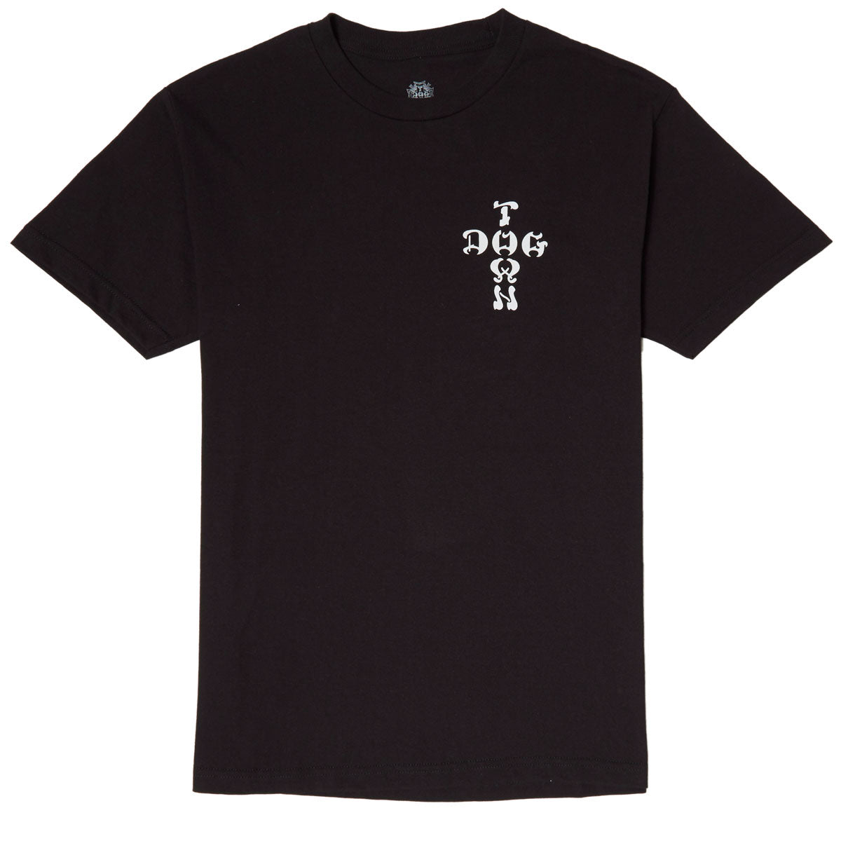 Dogtown Cross Logo Venice T-Shirt - Black/White image 1