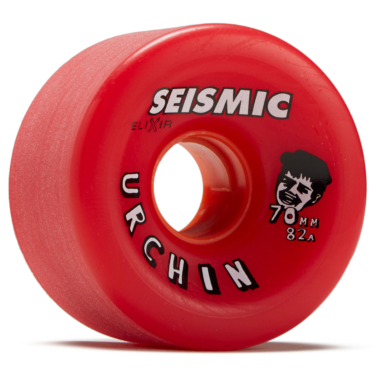 Seismic Urchin 82a Longboard Wheels - Red Elixir - 70mm image 1