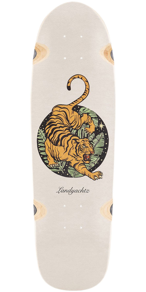 Landyachtz Dinghy Blunt Fender Paper Tiger Longboard Deck image 1