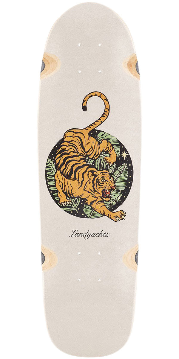 Landyachtz Dinghy Blunt Fender Paper Tiger Longboard Complete image 2