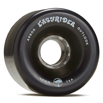 Arbor Outlook 78a Longboard Wheels - Ghost Black - 69mm