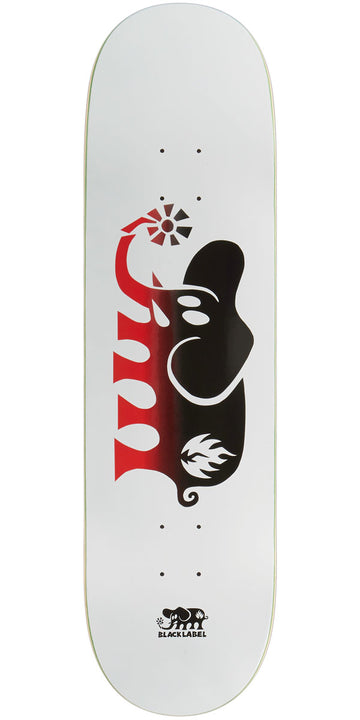 Black Label Elephant Fade Skateboard Deck - 8.50