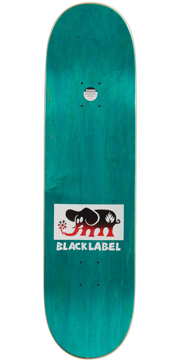 Black Label Elephant Fade Skateboard Deck - 8.50