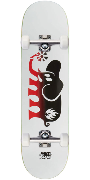 Black Label Elephant Fade Skateboard Complete - 8.50