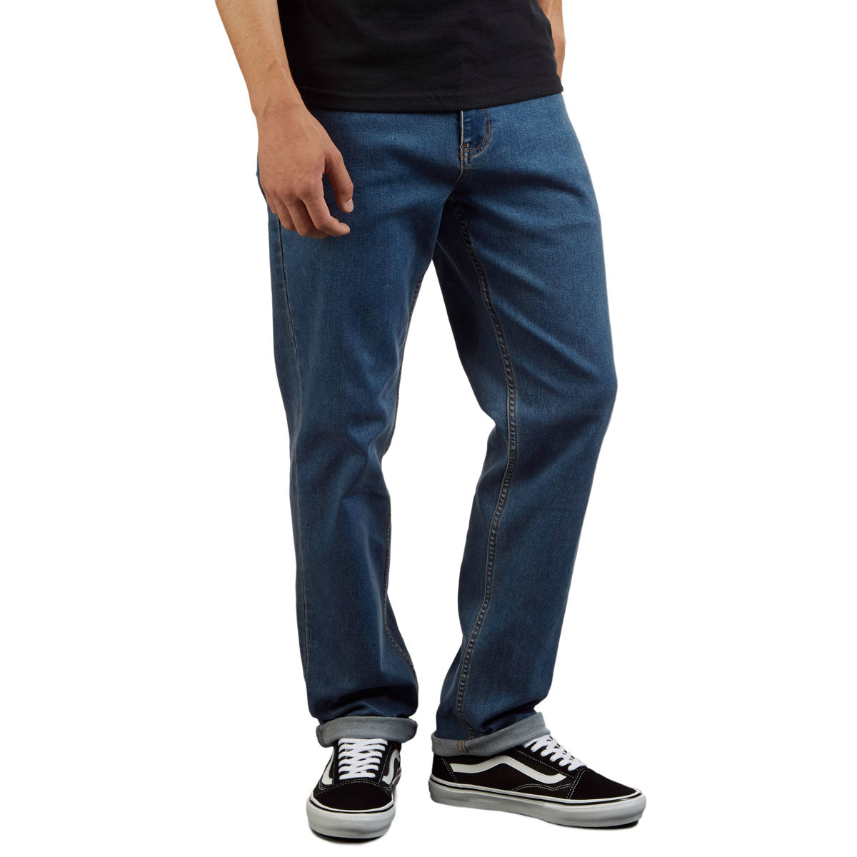 CCS Standard Plus Relaxed Denim Jeans - New Rinse image 4