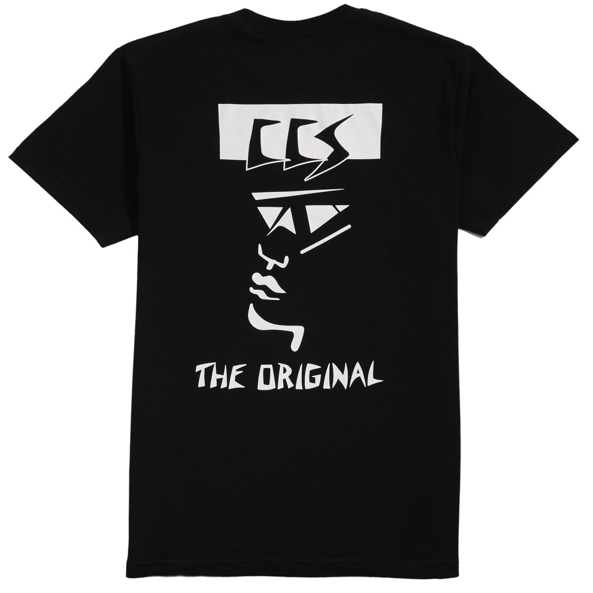 CCS OG Face T-Shirt - Black/Glow White image 1